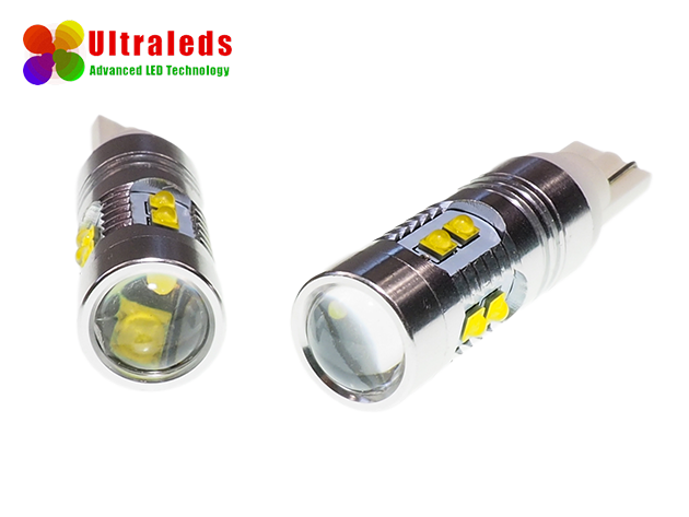 Mocne światło cofania - żarówka LED W5W T10 50W CANBUS